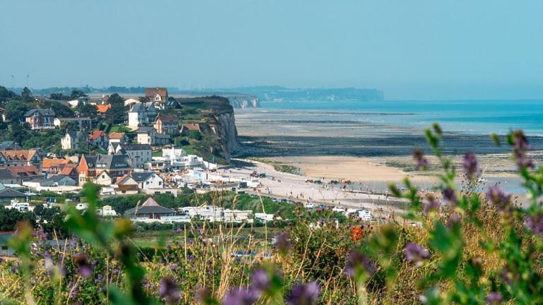 Gite De La Roseraie Quiberville Exteriör bild